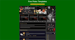 Desktop Screenshot of freepokertemplates.org